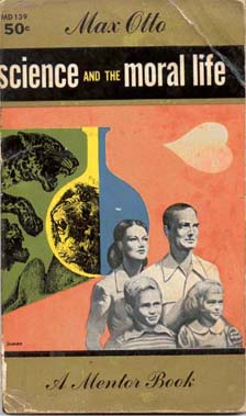 cover of the 1950's book Science And The Moral Life